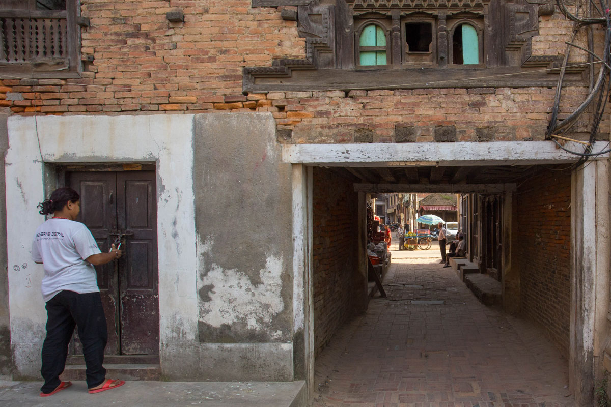 Bajracharya homestay, a typical Newari reflection